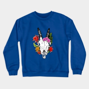 Goat Skull Crewneck Sweatshirt